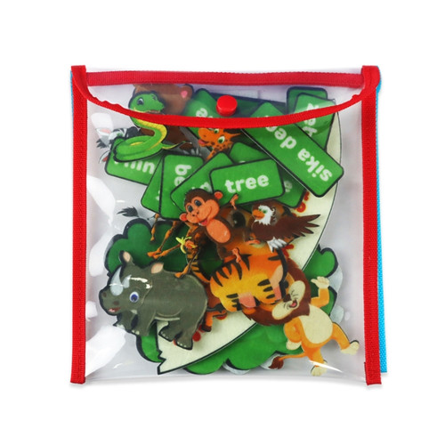 Storytelling Forest Animal Felt Sheet Early Education Enlightenment Awareness Teaching Aids