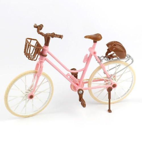 3 PCS Dollhouse Beautiful and Stylish Detachable Children Toy Bicycles