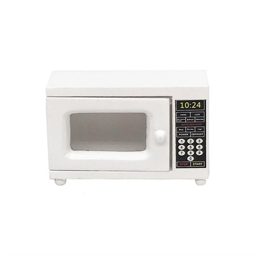 1:12 Model Doll House Kitchen Decoration Fine Microwave Oven