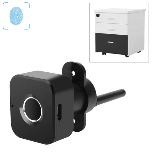 BP01-A Micro USB Charging Triple Drawer Left Hand Unlocking Smart Semiconductor Fingerprint Lock