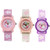 JNEW A335-86195 Children Cute Cartoon Waterproof Time Cognitive Quartz Watch