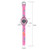 JNEW A86628 Student Cartoon 3D Butterfly Multi-Function Waterproof LED Sports Electronic Watch