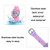 JNEW A380-86576 Student Cartoon Flamingo Waterproof Luminous Multifunction LED Electronic Watch