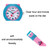 JNEW A369-86306 Children Time Cognition Waterproof Cartoon Ribbon Quartz Watch