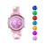 JNEW A380-86664 Children Cartoon 3D Happy Small Elephant Alarm Waterproof Sports LED Digital Watch