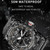 SMAEL 8008 Outdoor Sports Multifunctional Waterproof Luminous Men Watch