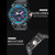 SMAEL 8008 Outdoor Sports Multifunctional Waterproof Luminous Men Watch