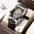 BINBOND B5011 Gear Hollow Outdoor Waterproof Luminous Men Business Watches