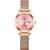 BINBOND B5907 Luminous Quartz Ladies Watch 30M Waterproof Calendar Steel Belt Watch