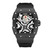 BAOGELA 224143 Barrel-shaped Hollow Surface Silicone Luminous Sports Men Watch