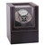 Leather Single Watch Box Electric Motor Watch Shaker Automatic Watch Shaker, US Plug