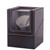 Leather Single Watch Box Electric Motor Watch Shaker Automatic Watch Shaker, US Plug