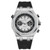 CAGARNY 6861 Checkered Pattern Polygonal Dial Quartz Silicone Strap Watch