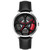 SANDA 1070 3D Oval Hollow Out Wheel Non-rotatable Dial Quartz Watch for Men
