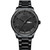 CRRJU 5005 Men Steel Strap Watch Simple Business Personalized Waterproof Watch With Calendar Display