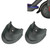 3 Pairs Scooter Fender Fishtail Rubber Front And Rear Fender Modified Accessories for Xiaomi M365 / Pro