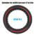 8.5 x 2 inch Colorful Flick Off-road Honeycomb Tires for Xiaomi M365 / Pro / Pro 2 / 1S / Lite