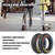 For Ninebot Max G30 Electric Scooter 10 x 2.5 Inch Flick Color Solid Tire