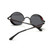 Retro Carved Round Sunglasses