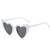 Heart Shape UV400 Polarized Sunglasses for Women