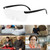 Ultra Thin High-definition 1.6X Portable Presbyopic Hypermetropic Reading Glasses,+2.50D