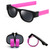 New Fashion Crimp Folding Mirror Pops Polarized Sunglasses Casual UV400 Protection Glasses for Men / Women