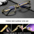 Dual-purpose Photochromic Presbyopic Glasses, +2.50D