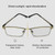 Dual-purpose Photochromic Presbyopic Glasses, +4.00D