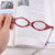 Necklace Pendant Handheld Folding Reading Glasses + 2.00D Rndom Color Delivery