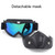 Motorcycle Off-road Helmet Mask Detachable Windproof Goggles Glasses