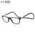 Anti Blue-ray Adjustable Neckband Magnetic Connecting Presbyopic Glasses, +1.50D