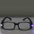 UV Protection White Resin Lens Reading Glasses with Currency Detecting Function