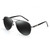 Men Oversized Aviation Metal Frame Spring Temple Polarized Sunglasses Male  Pilot Male Driving Sun Glasses