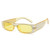 Square Sunglasses Women Imitation Diamond Lasses Fashion UV400 Sunglasses