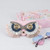 Cute Quirky PU Sunglasses Case Portable Glasses Bag with Hanging Buckle