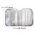 Silver Aluminum Foil Sun Shade Car Windshield Visor Cover Block Front Window Sunshade UV Protect, Size: 220 x 80cm