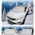 Automobile Front Windshield Cover Snow Cover Plus Cotton Car Windshield Sun Shade Winter Car Snow Shield Cover, Random Color Delivery