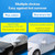 Car Half-cover Car Clothing Sunscreen Heat Insulation Sun Nisor, Plus Cotton