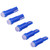 5 PCS T5 0.5W 20LM 1 LED COB LED Instrument Light Bulb Dashboard Light for Vehicles, DC 12V