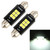 2 PCS 41mm DC12V / 2.5W / 6000K / 170LM 6LEDs SMD-3030 Car Reading Lamp Dome Light