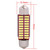 2 PCS Festoon 39mm 2W 200LM White Light 20 LED SMD 4014 Error Free License Plate Lights Car Light Bulb