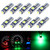 10 in 1 Car T5 0.2W DC12V Instrument Panel LED Decorative Light