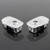 2 PCS DC12V 2W Car Door Logo Light Brand Shadow Lights Courtesy Lamp for Brabus S Class 2011-2013