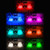 4 in 1 Universal Car USB Colorful Acoustic LED Atmosphere Lights Colorful Lighting Decorative Lamp, with 18LEDs SMD-5050 Lamps and Remote Control, DC 5V 8.6W