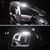 2 PCS ZS-3332 12-85V High Bright 72LEDs RV Dome Light Cabin Light Bar
