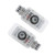 1 Pair For Volvo Car 3D Door Logo Light Brand Shadow Lights