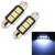 10 PCS 36mm DC12V / 1.7W / 7000K / 70LM 3LEDs SMD-5050 Car Reading Lamp