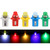 10 PCS 0.4W B8.5 Wedge Instrument Panel COB LED Light Dashboard Gauge Cluster Indicator Lamp Bulb
