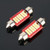 2 PCS 2W 100 LM 6000K 36MM 6 SMD-7020 LEDs Bicuspid Port Decoding Car Dome Lamp LED Reading Light, DC 12V