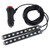 2 in 1 4.5W 18 SMD-5050-LEDs RGB Car Interior Floor Decoration Atmosphere Neon Light Lamp, DC 12V